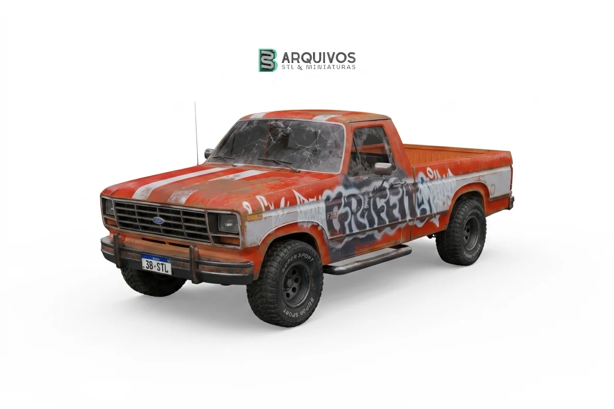 Modelo 3D STL - Ford F-150 XL 1980-1986 — foto 5
